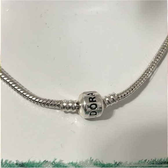 Pandora Moments Silver Snake Chain Necklace - Picture 4 of 7